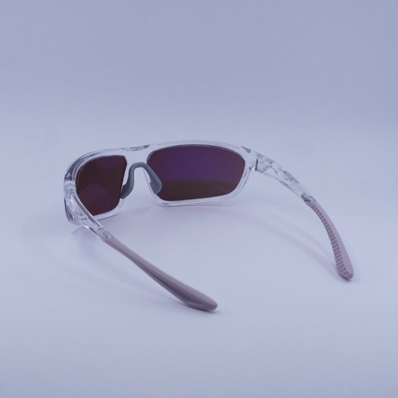 NIKE WINDTRACK RUN E EV24004 900 Sunglasses Transparent Geometric Frame - Picture 6 of 10